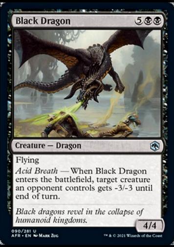 Black Dragon (Schwarzer Drache)
